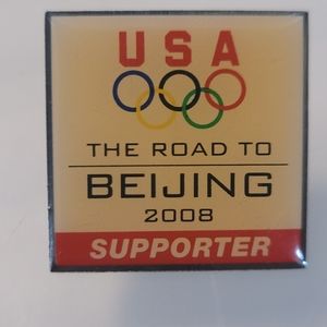 USA Olympic Team 2007 Beijing China Lapel Pin